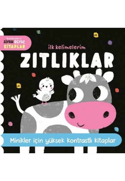 İlk Kelimelerim Siyah Beyaz Kitaplar Zıtlıklar
