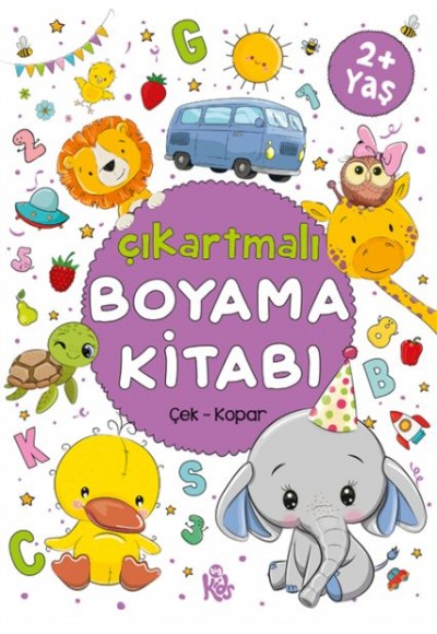 Çıkartmalı Boyama Kitabı - 2 Yaş +