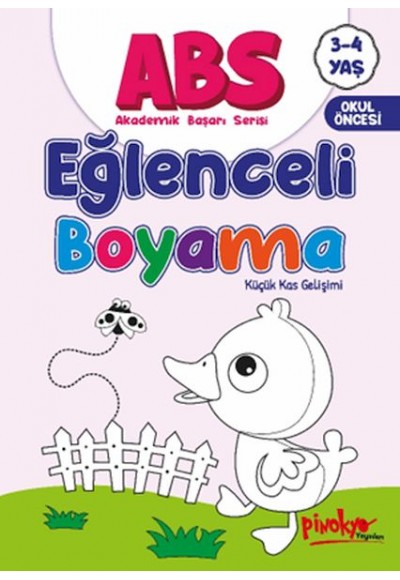 ABS 3-4 Yaş Eğlenceli Boyama