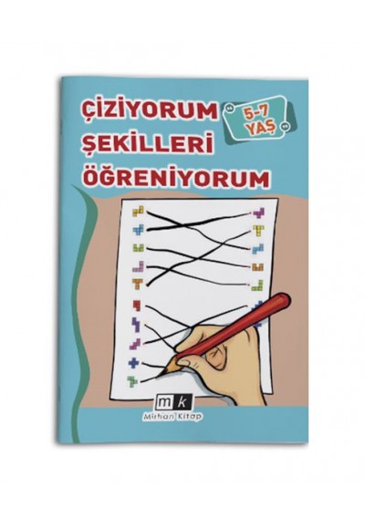 Çiziyorum Şekilleri Öğreniyorum 5-7 Yaş