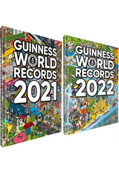 Guinness Dünya Rekorlar 2021-2022 (2 Kitap Takım)