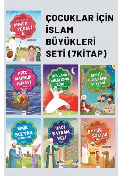 Çocuklar İçin İslam Büyükleri Seti (7 Kitap)