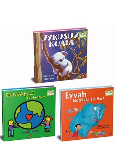 Çevreyi Koruyorum Set - Organik Kitap (3 Kitap Takım)
