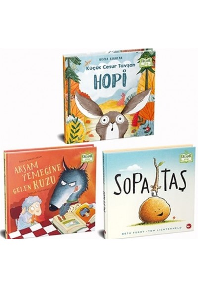Dostluk Kitapları Set - Organik Kitap (3 Kitap Takım)