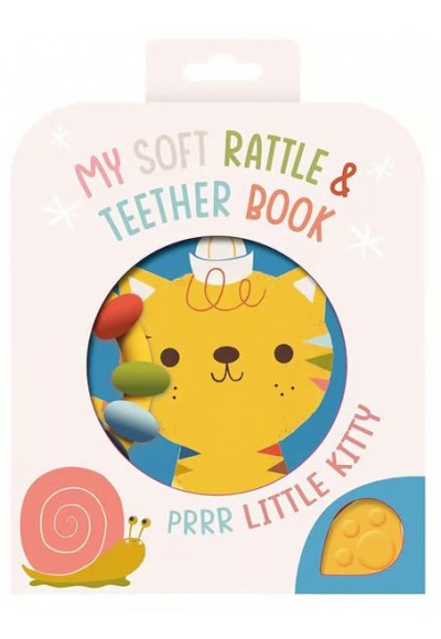 My Soft Rattle and Teether: Purr! Cat