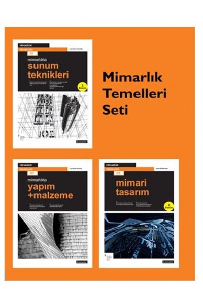 Mimarlık Temelleri Seti - 3 Kitap
