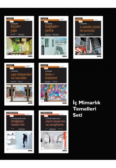 İç Mimarlık Temelleri Seti (7 Kitap)