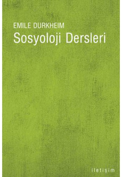Sosyoloji Dersleri