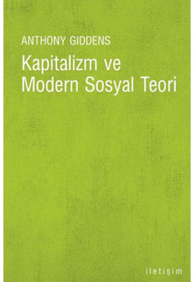 Kapitalizm ve Modern Sosyal Teori