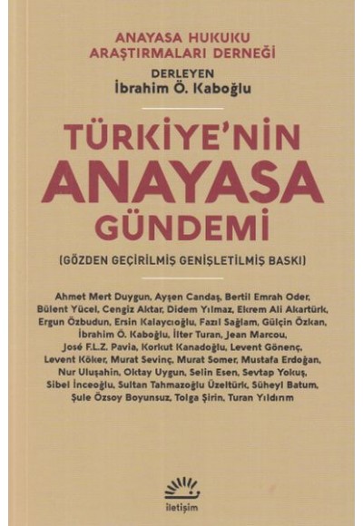 Türkiyenin Anayasa Gündemi