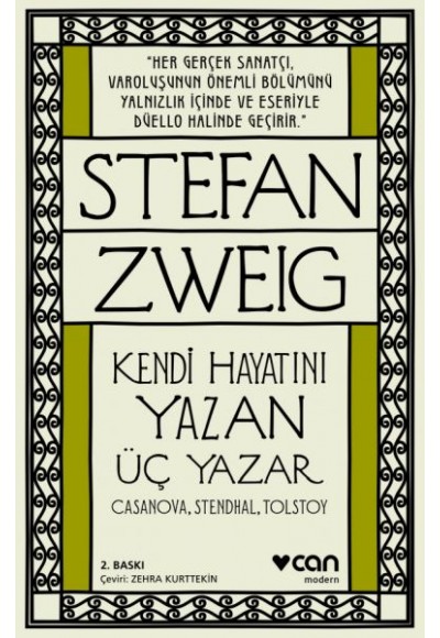 Kendi Hayatını Yazan Üç Yazar