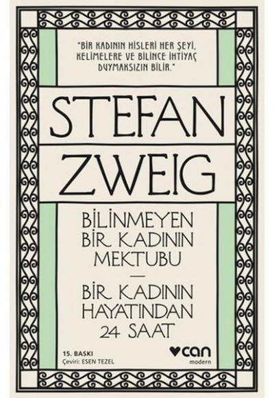 Bilinmeyen Bir Kadının Mektubu - Bir Kadının Hayatından 24 Saat