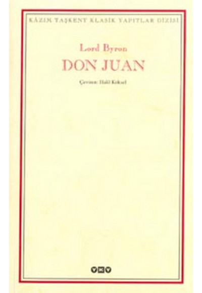 Don Juan (Ciltli)
