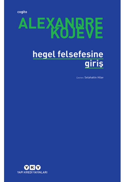 Hegel Felsefesine Giriş
