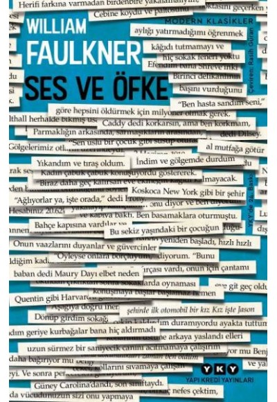 Ses ve Öfke - Modern Klasikler