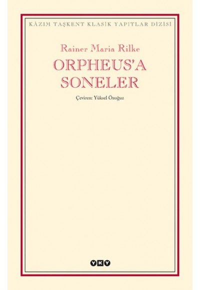 Orpheus'a Soneler