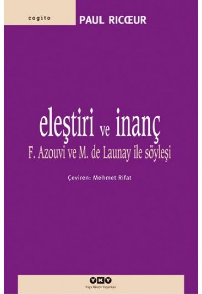 Eleştiri ve İnanç