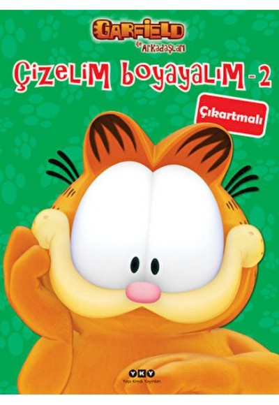 Çizelim Boyayalım 2 - Garfield ile Arkadaşları (Çıkartmalı)