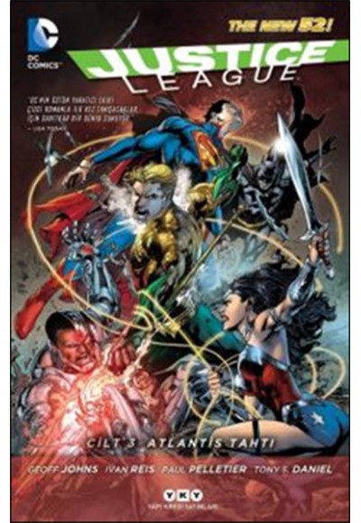 Justice League Cilt 3 - Atlantis Tahtı