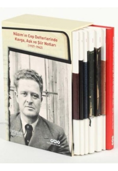 Nazım’ın Cep Defterlerinde - Kavga, Aşk ve Şiir Notları (1937-1942) (7 Kitap Set - Ciltli)
