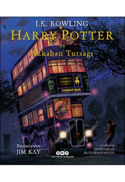 Harry Potter ve Azkaban Tutsağı 3 - (Resimli Özel Baskı - Ciltli)