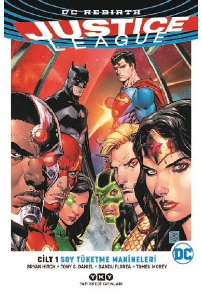 Justice League Cilt 1-Soy Tüketme Makineleri