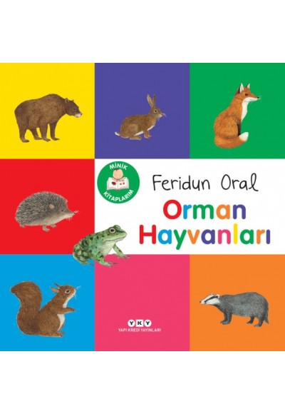 Minik Kitaplarım – Orman Hayvanları