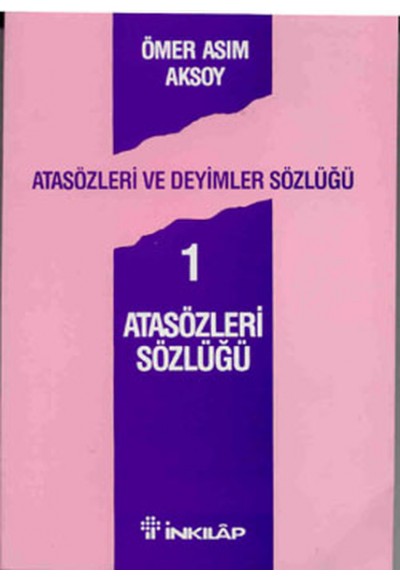 Atasözleri ve Deyimler Sözlüğü 1