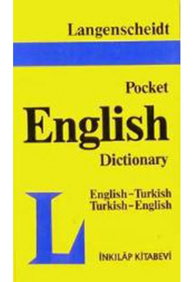 Pocket English Dictionary / İngilizce-Türkçe Türkçe-İngilizce