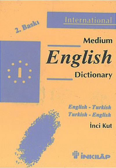 Medium English Dictionary / English - Turkish Turkish - English