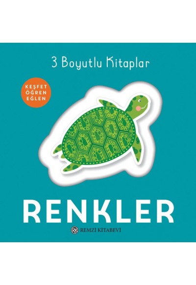 Renkler - 3 Boyutlu Kitaplar