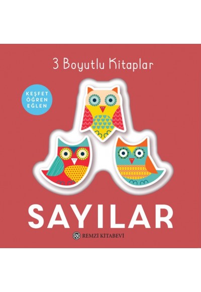 Sayılar - 3 Boyutlu Kitaplar