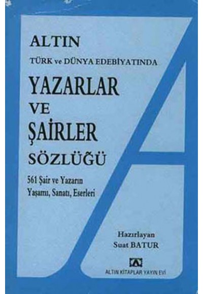 Yazarlar ve Şairler Sözlüğü