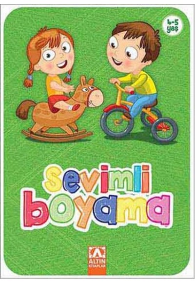 Sevimli Boyama - Yeşil