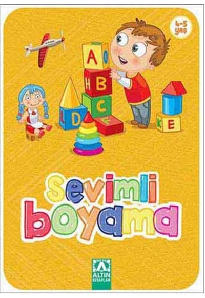 Sevimli Boyama - Sarı