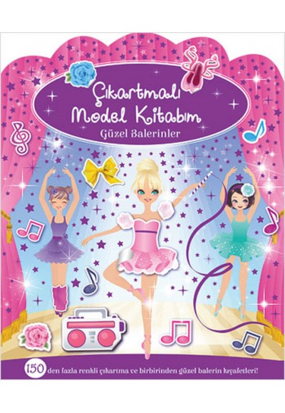 Çıkartmalı Model Kitabım - Güzel Balerinler