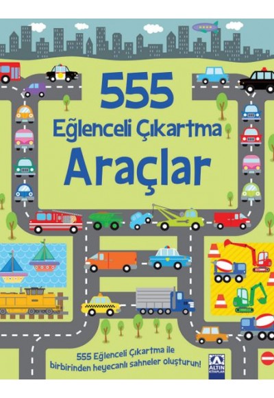 555 Eğlenceli Çıkartma - Araçlar