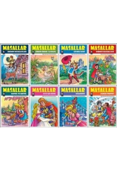 İlk Okuma Dizisi Masallar (8 Kitap)