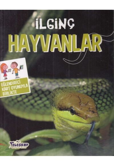 İlginç Hayvanlar - Eğlendirici Kart Oyunuyla Birlikte