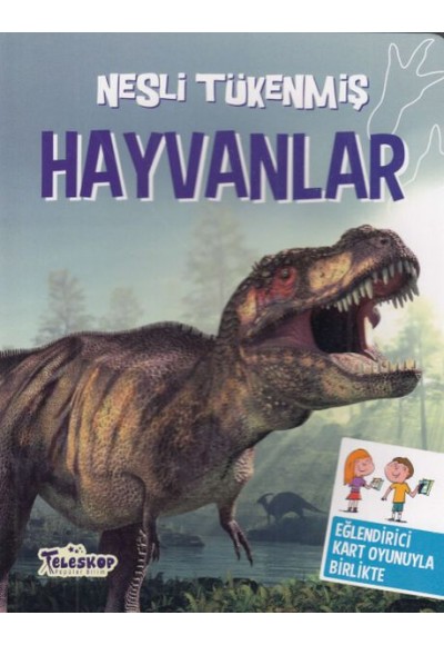 Nesli Tükenmiş Hayvanlar - Eğlendirici Kart Oyunuyla Birlikte
