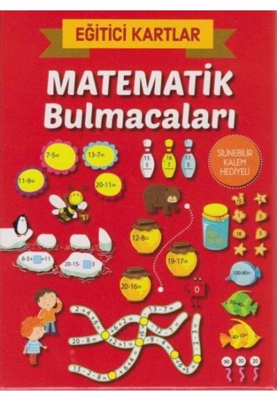 Eğitici Kartlar Matematik Bulmacaları