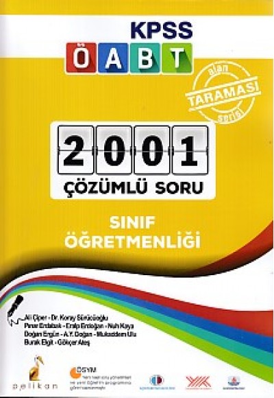 Pelikan KPSS-ÖABT Sınıf Öğretmenliği 2001 Çözümlü Soru