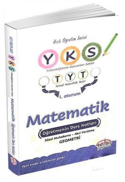 Editör YKS 1. Oturum TYT Matematik Öğretmenin Ders Notları