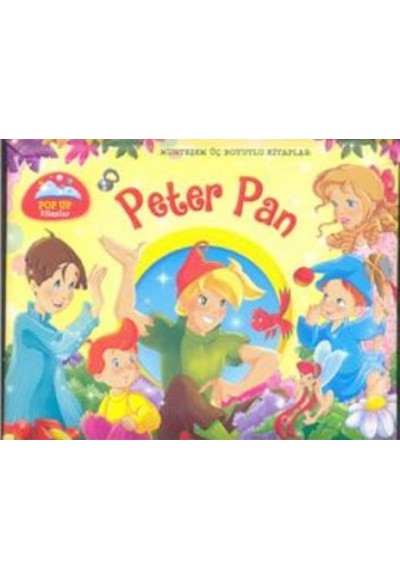 Peter Pan - Muhteşem Üç Boyutlu Kitaplar - Küçük Boy