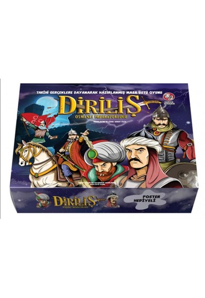 Diriliş Osmanlı İmparatorluğu (Tarihi Gerçeklere Dayanarak Hazırlanmış Masa Üstü Oyunu)