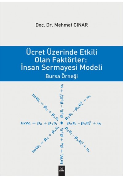 Ücret Üzerinden Etkili Olan Faktörler: İnsan Sermayesi Modeli - Bursa Örneği