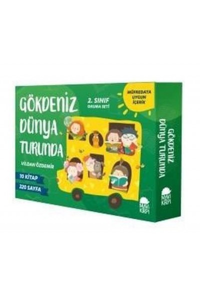 Gökdeniz Dünya Turunda 2. Sınıf Okuma Seti (10 Kitap)