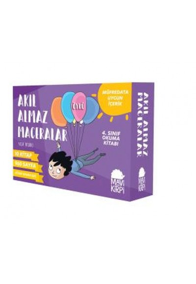 Akıl Almaz Maceralar 4. Sınıf Seti (10 Kitap)