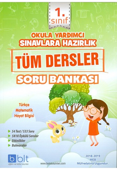 Bulut 1.Sınıf Tüm Dersler Soru Bankası (Yeni)