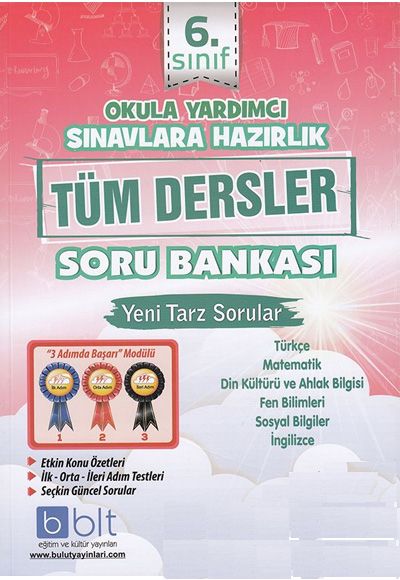 Bulut 6.Sınıf Tüm Dersler Soru Bankası